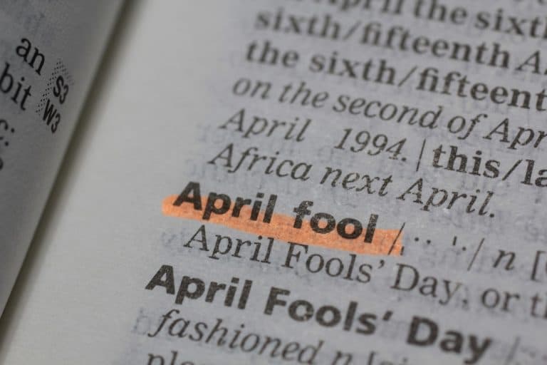 エイプリルフール