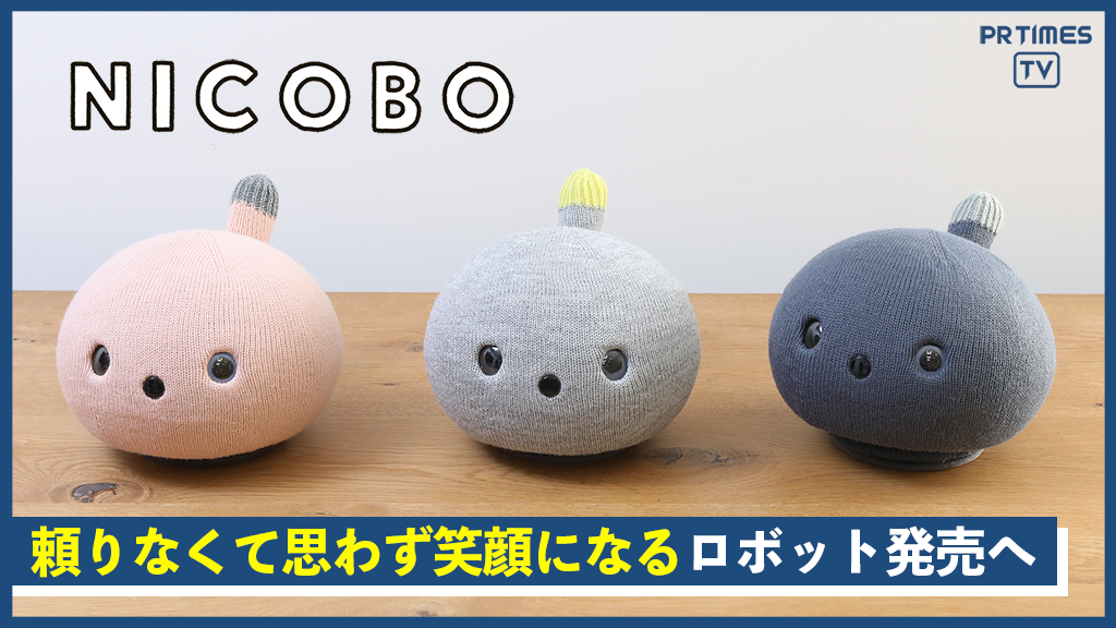 思わず笑顔になる“弱いロボット” 「NICOBO（ニコボ）」、一般購入受付
